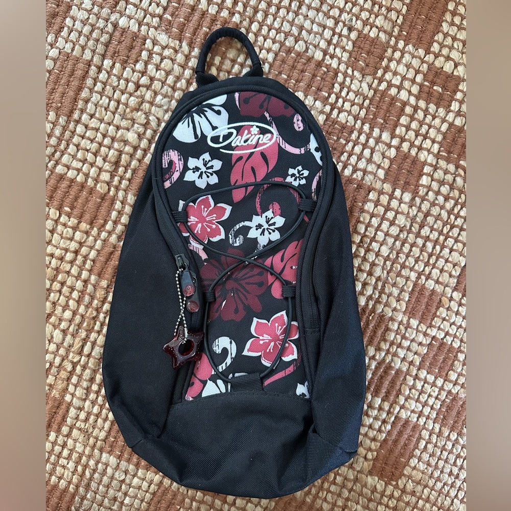 Dakine Mini Backpack with Red Hawaiian Florals